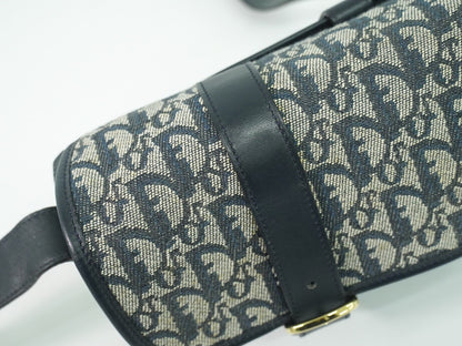 Christian Dior Trotter shoulder bag Canvas, GRAY, CANVAS, Shoulder bag