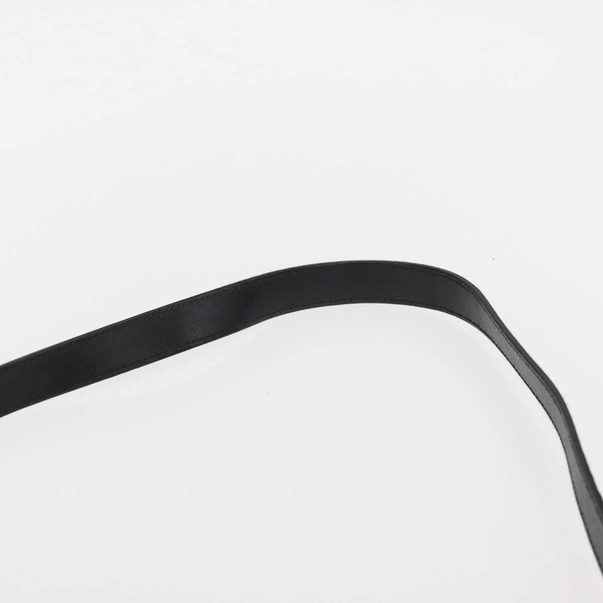 Gucci Vintage Shoulder Bag Leather, BLACK, LEATHER, Shoulder bag