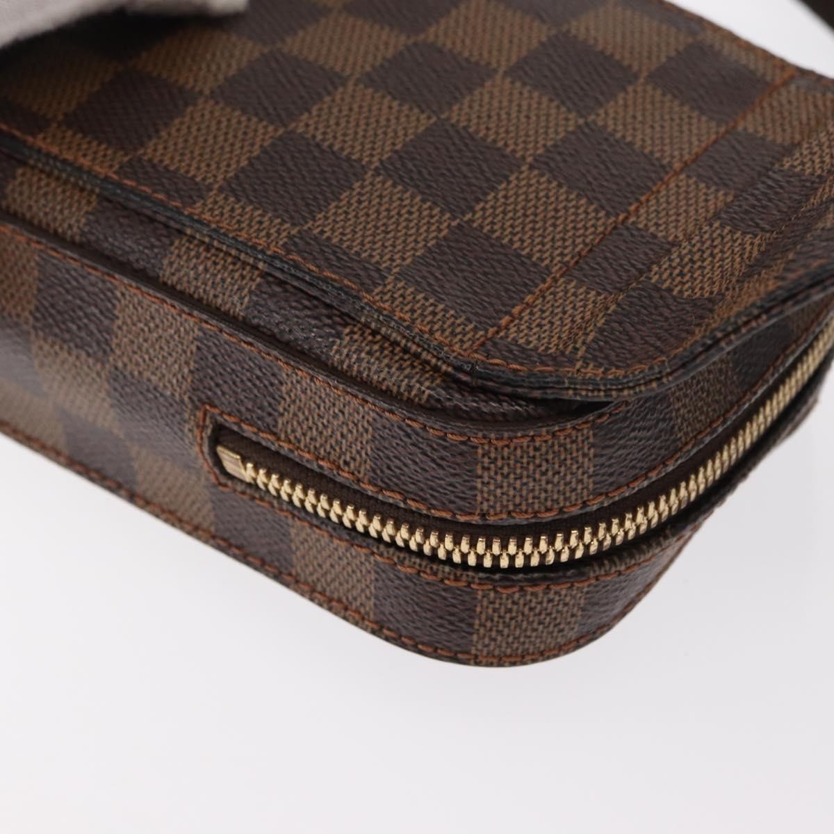 Louis Vuitton Geronimos Waist Bag Damier, BROWN, CANVAS, Shoulder bag