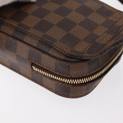 Louis Vuitton Geronimos Waist Bag Damier, BROWN, CANVAS, Shoulder bag