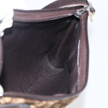 Christian Dior Vintage CD trotter Shoulder bag Canvas, BEIGE, CANVAS, Shoulder bag