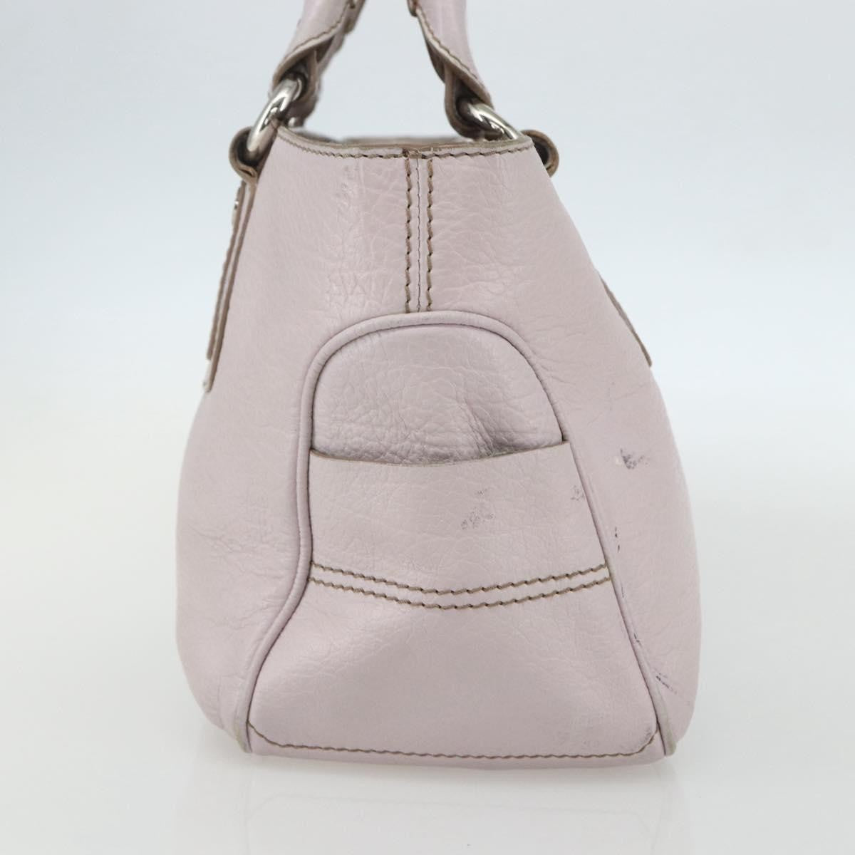 Celine Boogie Satchel Leather, PINK, LEATHER, Handbag