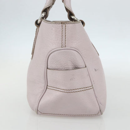 Celine Boogie Satchel Leather, PINK, LEATHER, Handbag