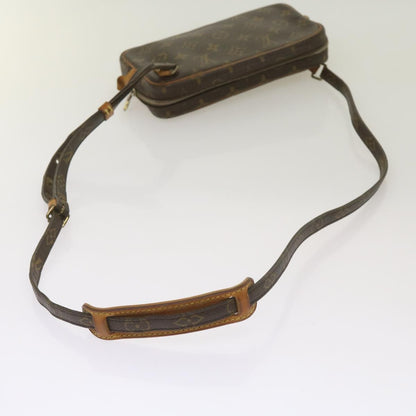 Louis Vuitton Pochette Marly Bandouliere Bag Monogram Canvas, BROWN, CANVAS, Crossbody bag