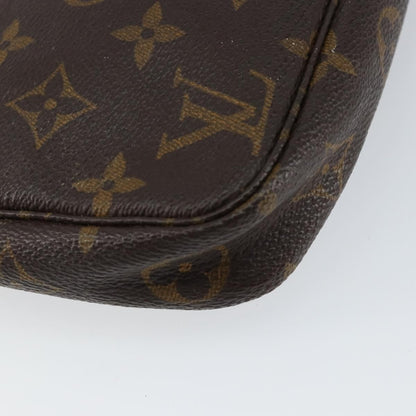 Louis Vuitton Pochette Accessoires NM Monogram Canvas, BROWN, CANVAS, Clutche & pouche