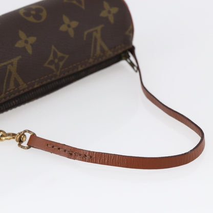 Louis Vuitton Papillon Pochette Monogram Canvas, BROWN, CANVAS, Handbag