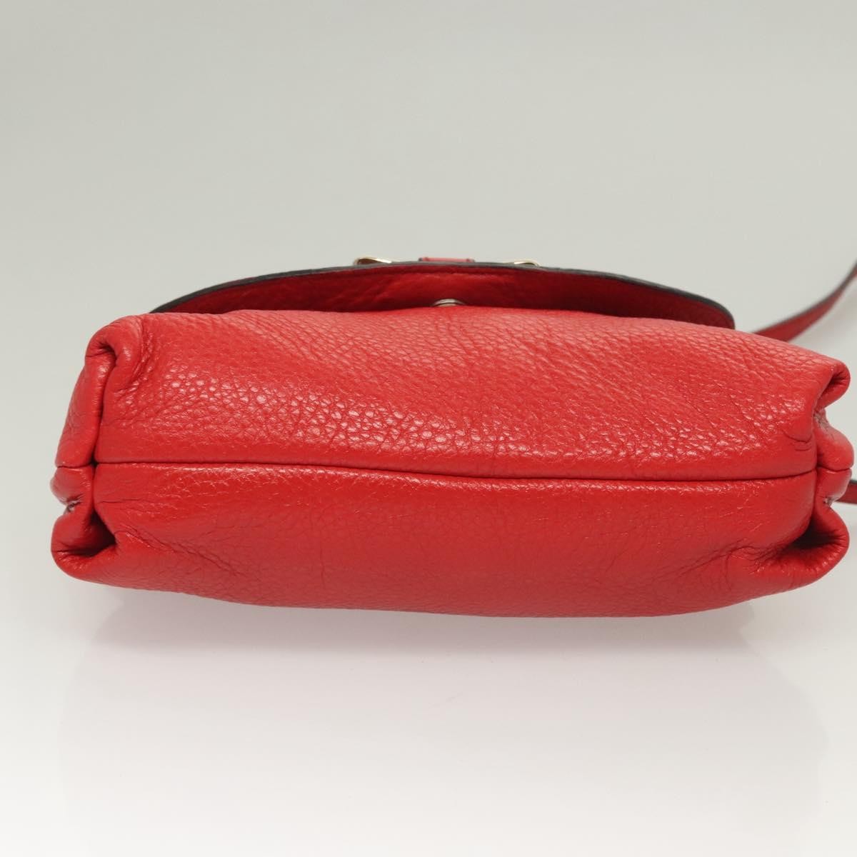 Chloe Lily Handbag Leather, RED, LEATHER, Handbag