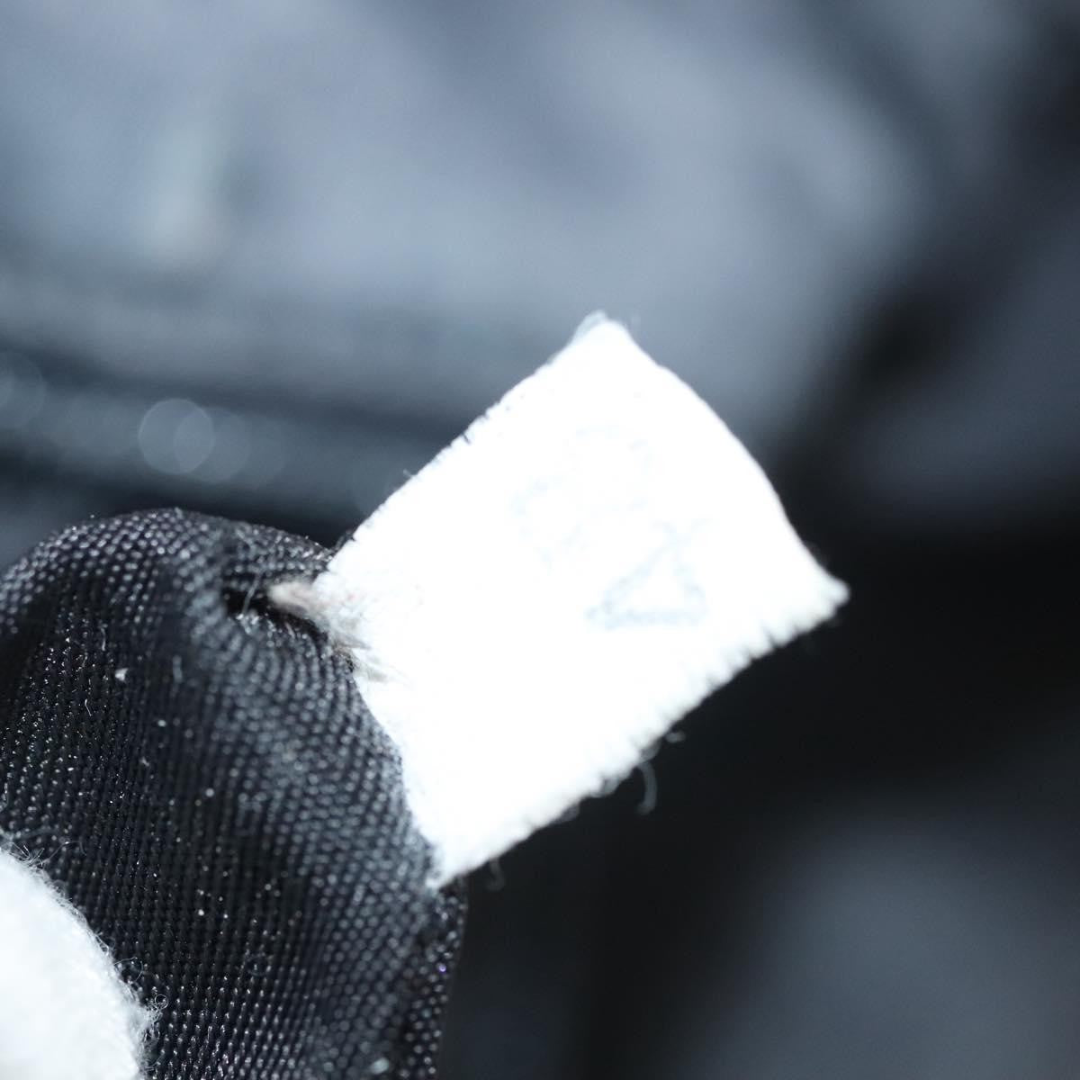 Prada Logo Flat Tote Bag. Nylon Tessuto, BLACK, NYLON, Handbag