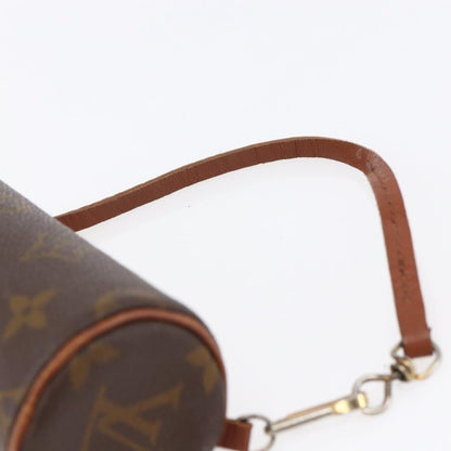 Louis Vuitton Papillon Pochette Monogram Canvas, BROWN, CANVAS, Clutche & pouche
