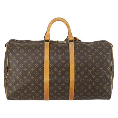 Louis Vuitton Keepall Bag Monogram Canvas, Brown, Canvas, Travel Bag