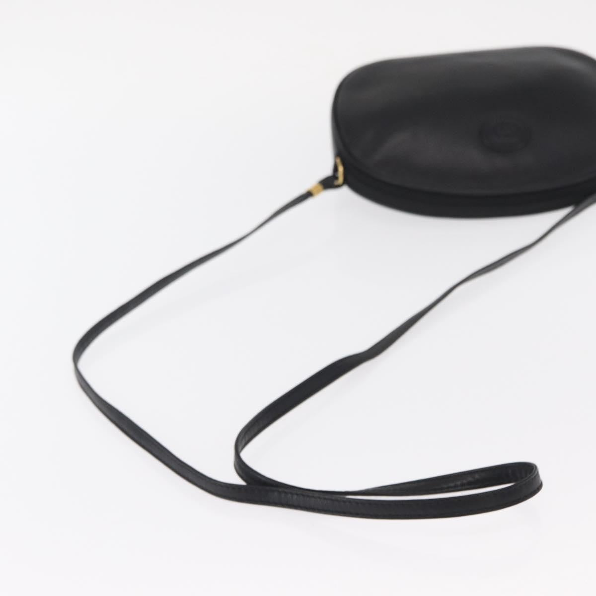 Gucci Vintage Shoulder Bag Leather, BLACK, LEATHER, Shoulder bag