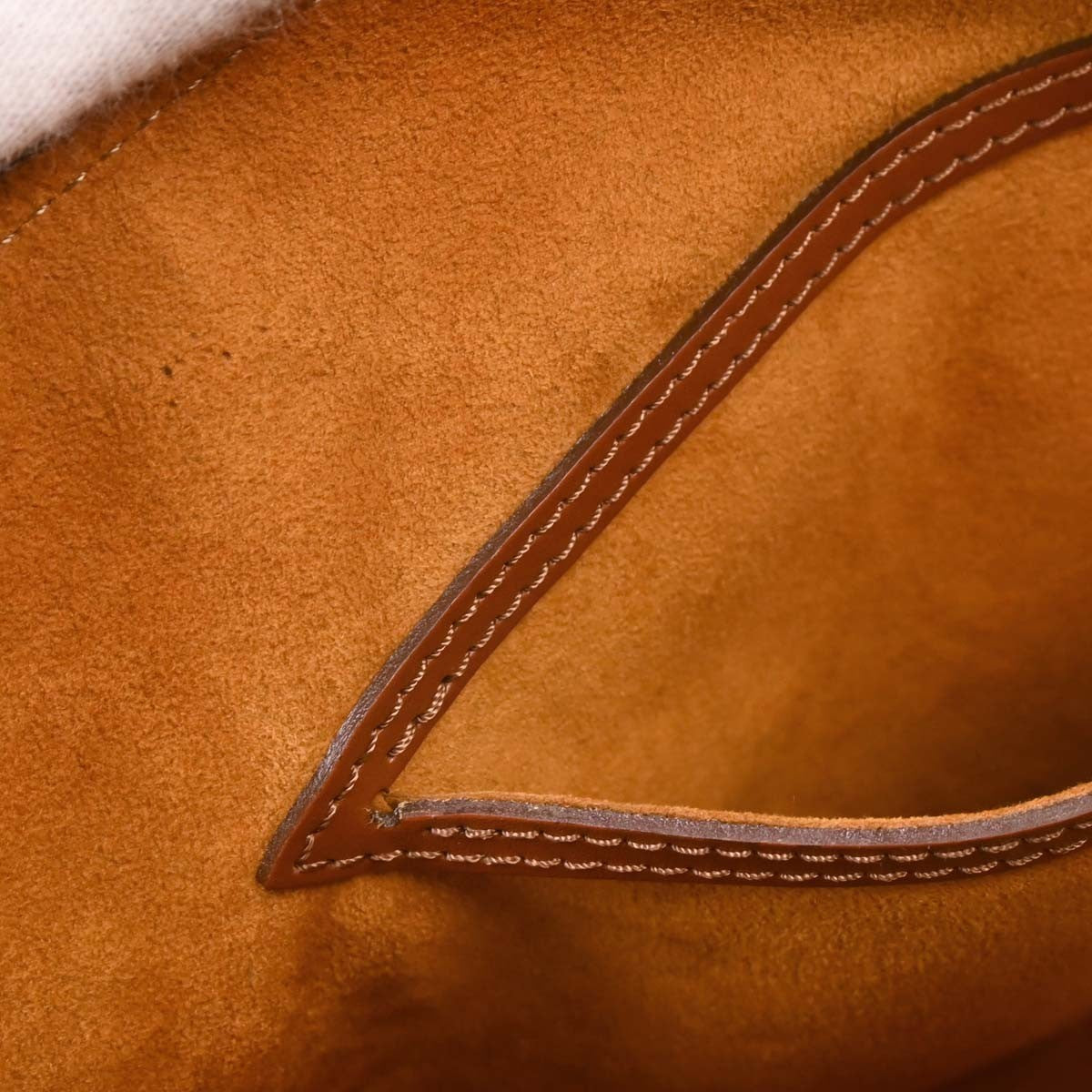 Louis Vuitton Alma Handbag Epi Leather, BROWN, LEATHER, Handbag