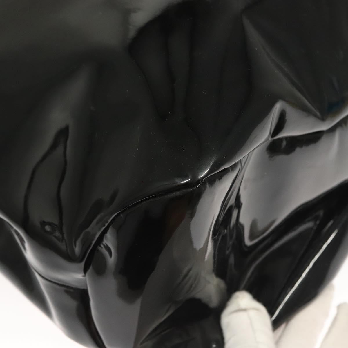 Salvatore Ferragamo Vala Handbag Patent leather, BLACK, PATENT_LEATHER, Handbag