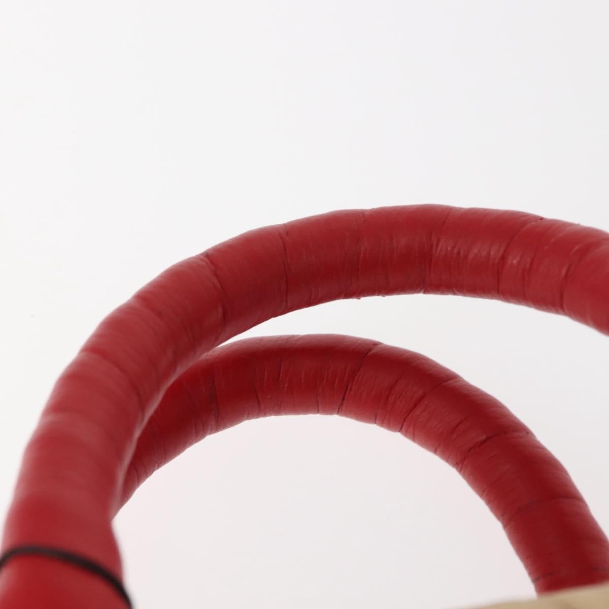 Chloe Marcie Basket Bag Raffia, BEIGE, WICKER, Handbag