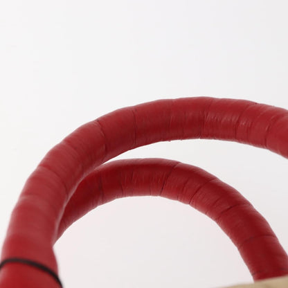 Chloe Marcie Basket Bag Raffia, BEIGE, WICKER, Handbag