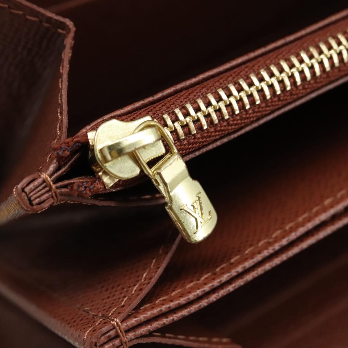 Louis Vuitton Zippy Compact Wallet Monogram Canvas, BROWN, CANVAS, Wallets