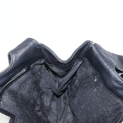 Fendi Vintage Shoulder Bag Leather, BLACK, LEATHER, Shoulder bag