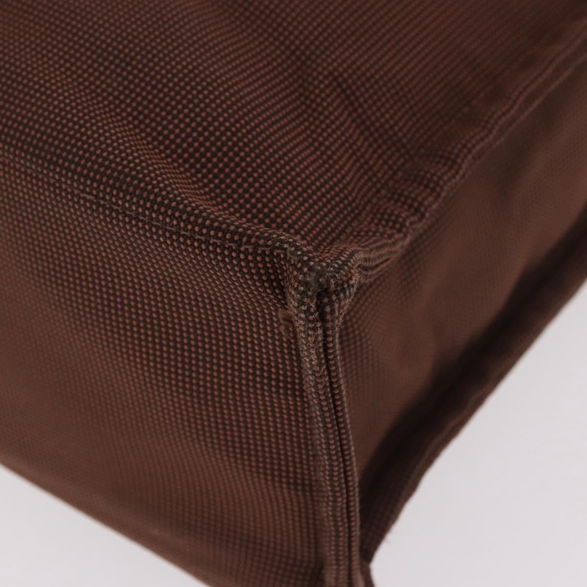 Hermes Fourre Tout Tote Canvas, Brown, Canvas, Tote Bag