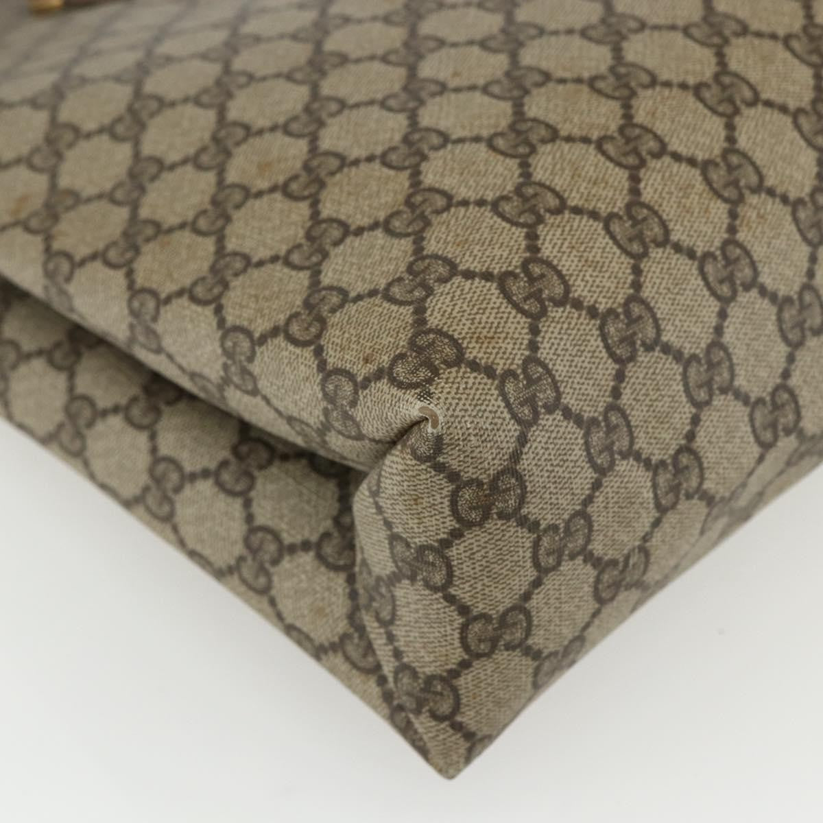 Gucci GG supreme tote bag Canvas, BEIGE, CANVAS, Tote bag