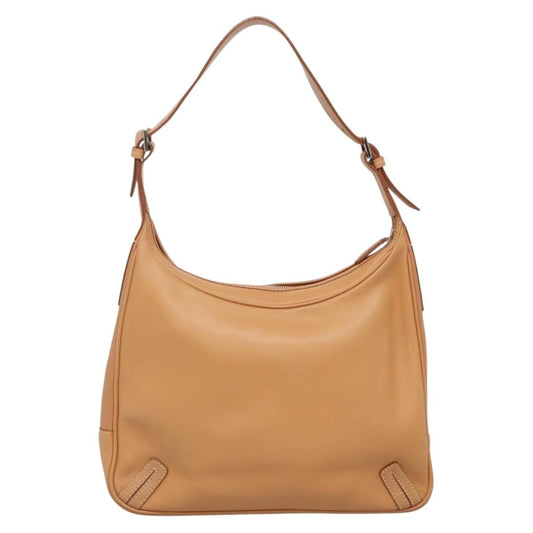 Burberry Shoulder Bag Leather, BEIGE, LEATHER, Shoulder bag