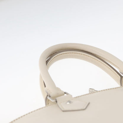 Louis Vuitton Alma Handbag Epi Leather, White, Leather, Handbag