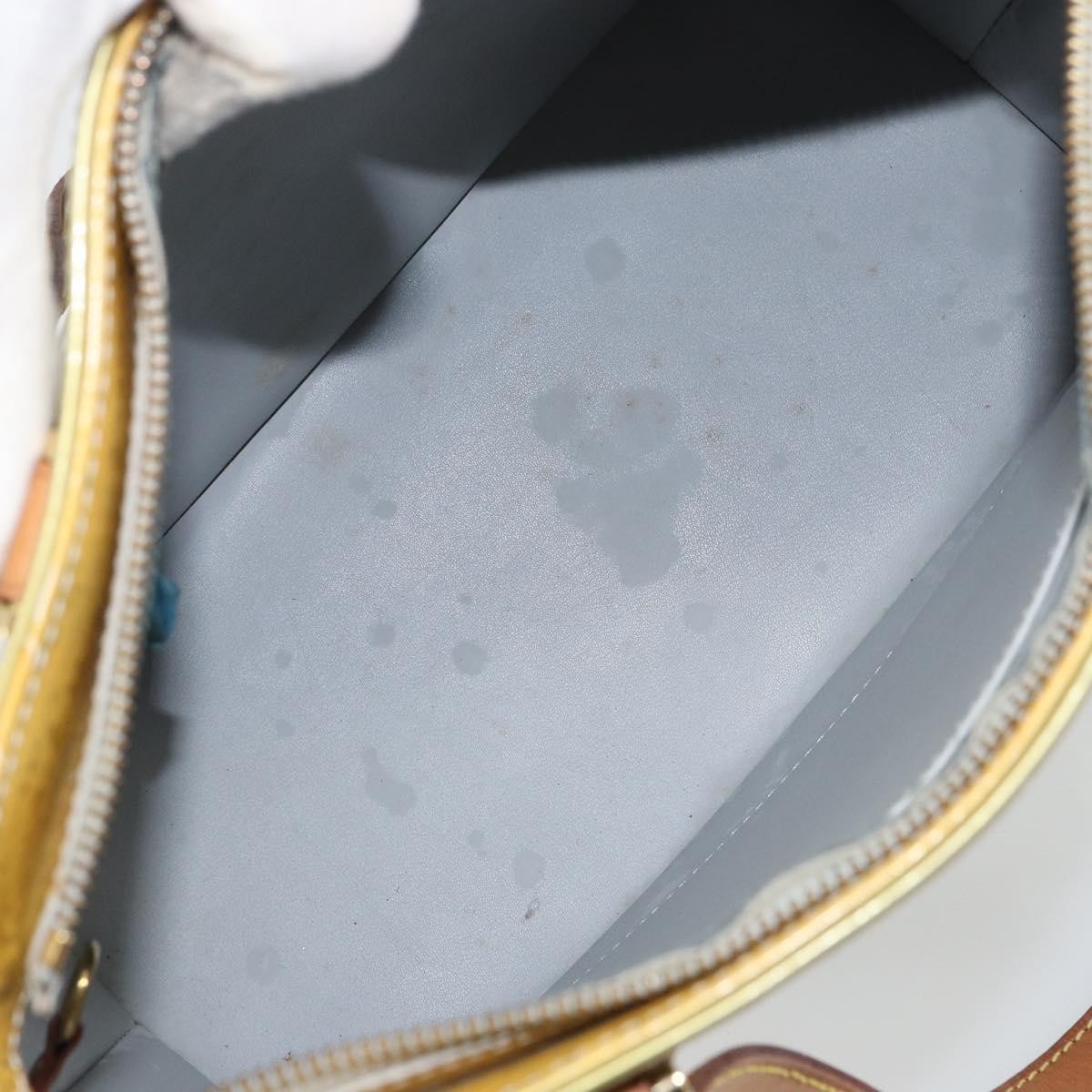 Louis Vuitton Houston Handbag Monogram Vernis, GRAY, PATENT_LEATHER, Handbag