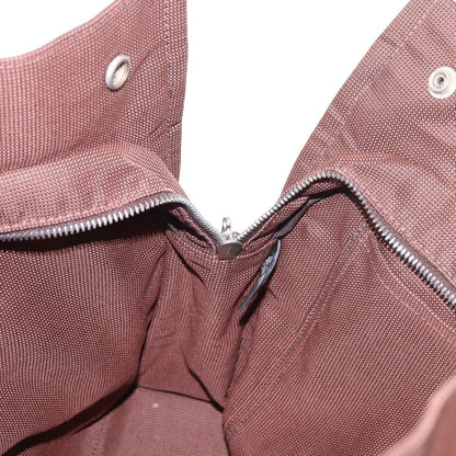 Hermes Fourre Tout Tote Canvas, Brown, Canvas, Tote Bag