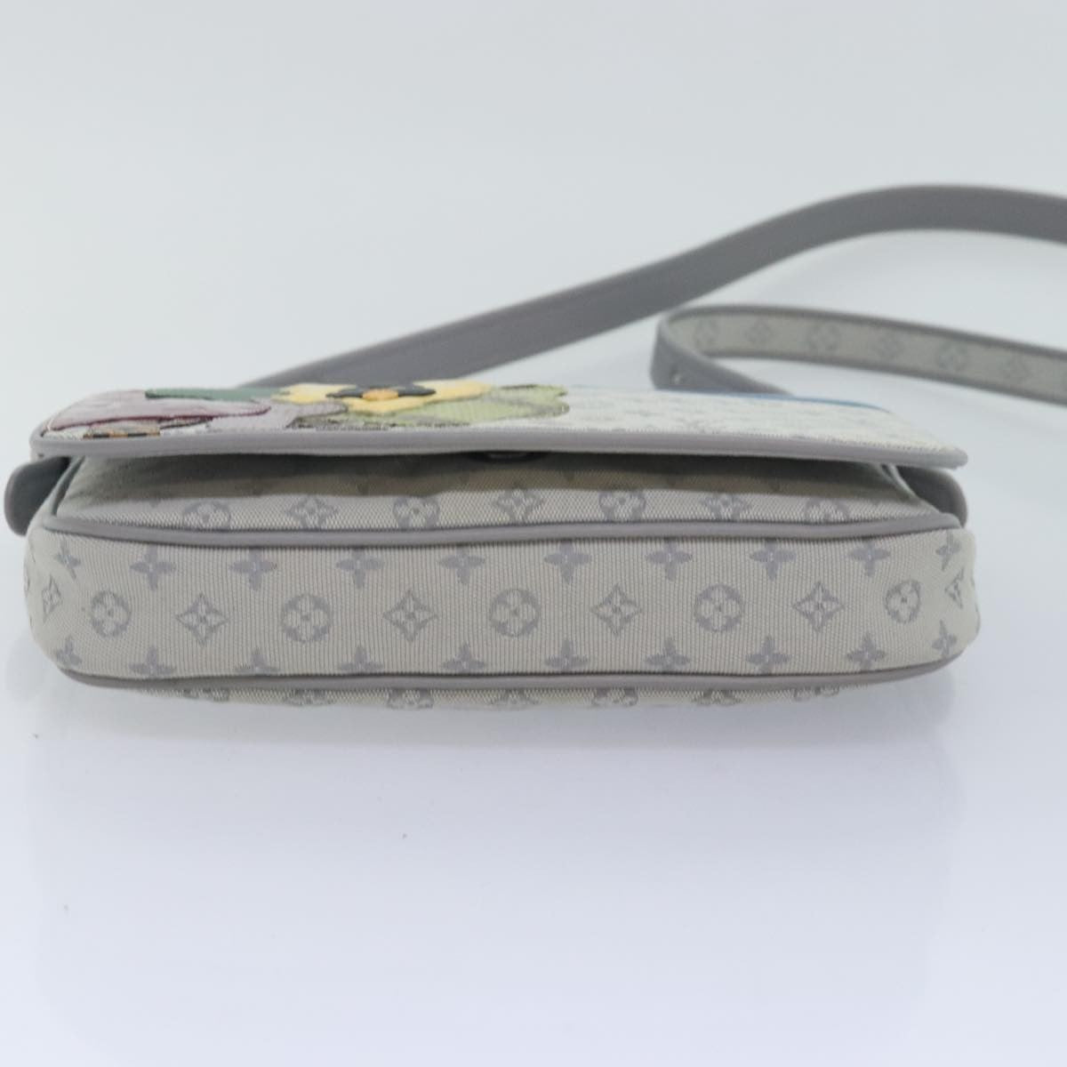 Louis Vuitton Conte de Fees Musette Shoulder Bag Monogram Patchwork, GRAY, CANVAS, Shoulder bag