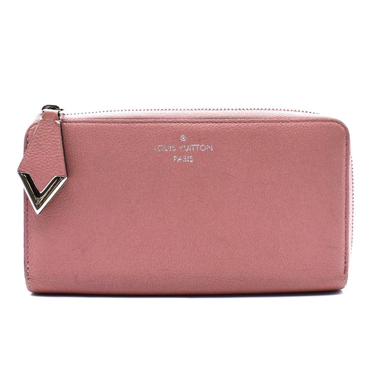 Louis Vuitton Comete Wallet Leather, PINK, LEATHER, Wallets