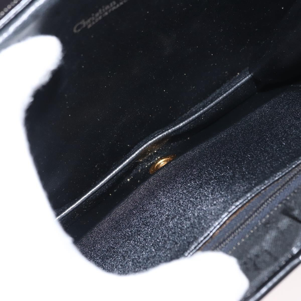 Christian Dior Vintage Shoulder Bag Nylon, BLACK, NYLON, Shoulder bag