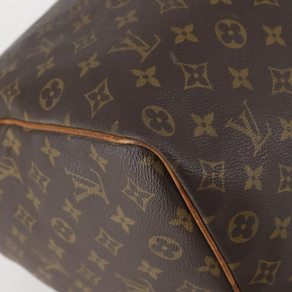 Louis Vuitton Keepall Bag Monogram Canvas, BROWN, CANVAS, Travel bag