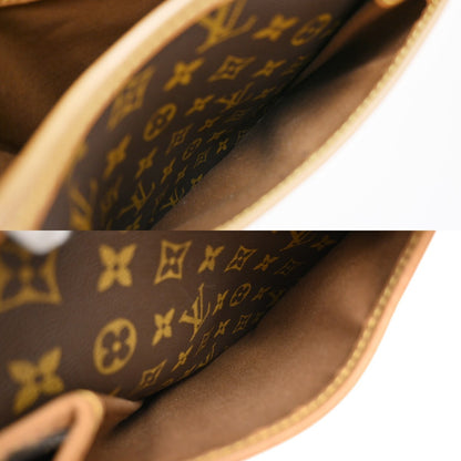 Louis Vuitton Sac Gibeciere Messenger Bag Monogram Canvas, BROWN, CANVAS, Crossbody bag