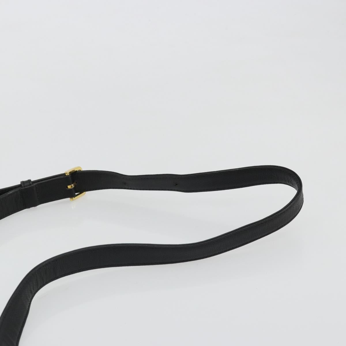 Valentino Garavani Vintage shoulder bag Leather, Black, Leather, Shoulder Bag