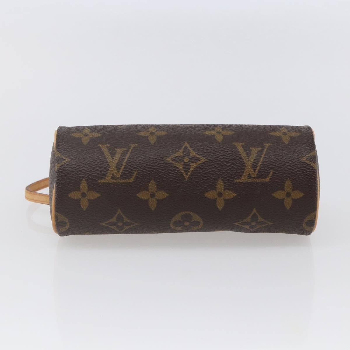 Louis Vuitton Papillon Pochette Monogram Canvas, BROWN, CANVAS, Handbag