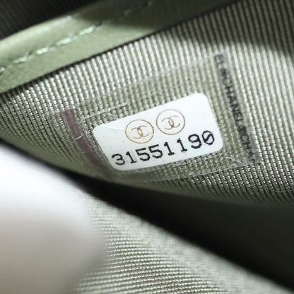 Chanel CC Gusset Classic Flap Wallet Quilted Lambskin, GREEN, LEATHER, Wallets