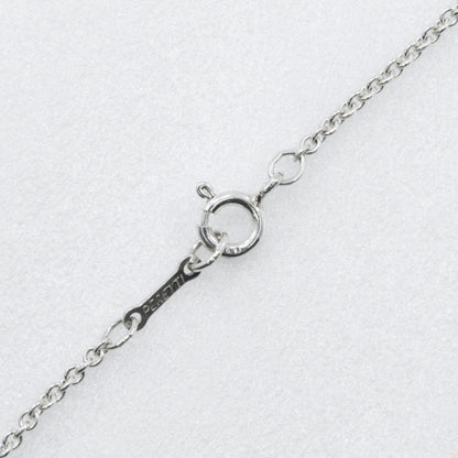 Tiffany & Co. Elsa Peretti Open Heart Pendant Necklace Sterling Silver, SILVER, SILVER, Necklace