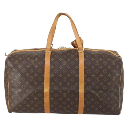 Louis Vuitton Sac Souple Handbag Monogram Canvas, BROWN, CANVAS, Travel bag
