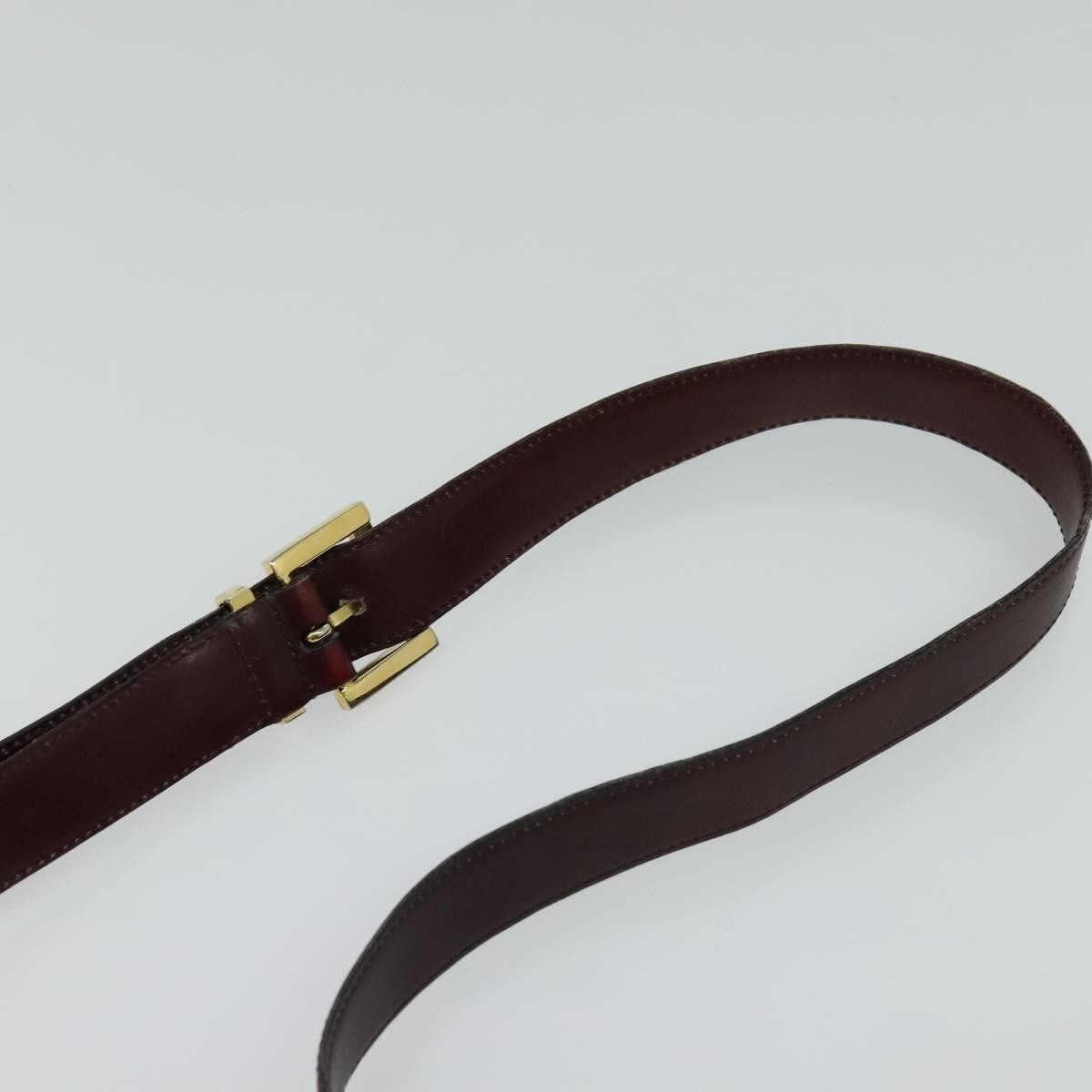 Bally Vintage Shoulder Bag Leather, Burgundy, Leather, Shoulder Bag