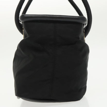 Celine Handbag Nylon, BLACK, NYLON, Handbag