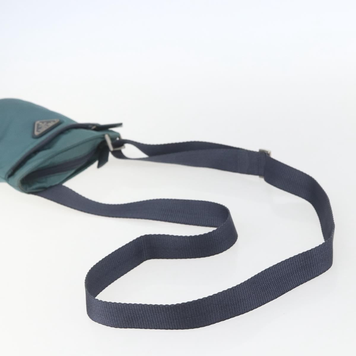 Prada Vintage Shoulder Bag Tessuto, BLUE, NYLON, Shoulder bag