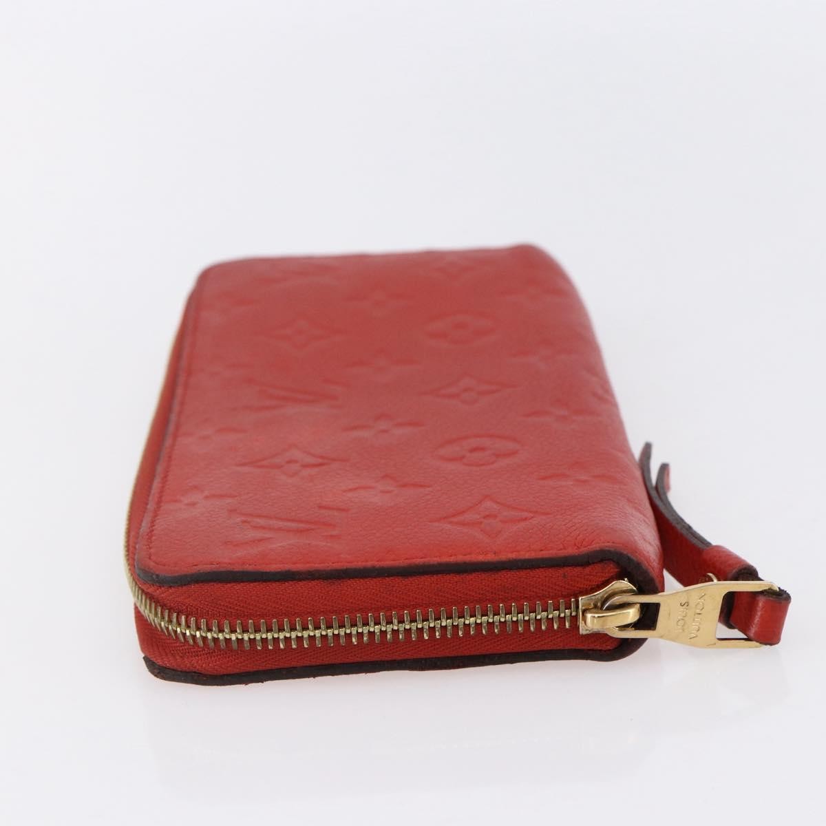 Louis Vuitton Portefeuille zippy Monogramme Empreinte Monogramme Empreinte, RED, LEATHER, Wallets