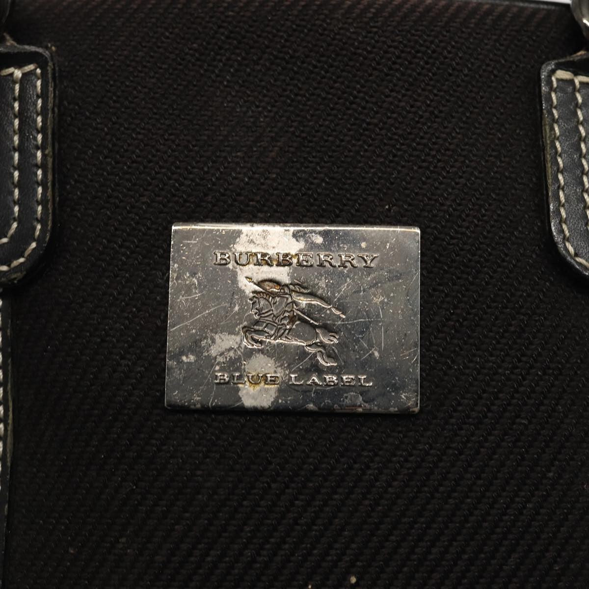 Burberry Nova Check Bowling Bag Canvas, BLACK, CANVAS, Travel bag