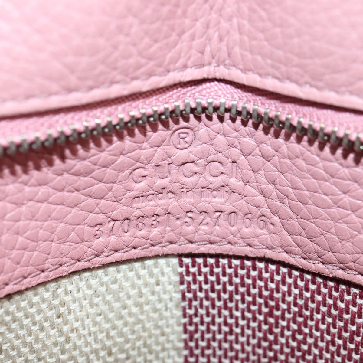 Gucci Bamboo Daily Top Handle Bag Leather, Pink, Leather, Handbag