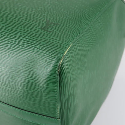 Louis Vuitton Keepall Bag Epi Leather, GREEN, LEATHER, Travel bag
