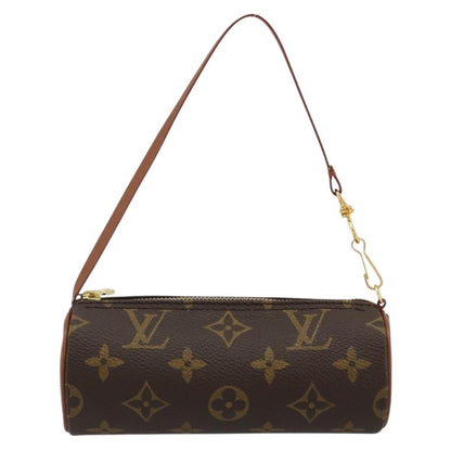 Louis Vuitton Papillon Pochette Monogram Canvas, Brown, Canvas, Clutch