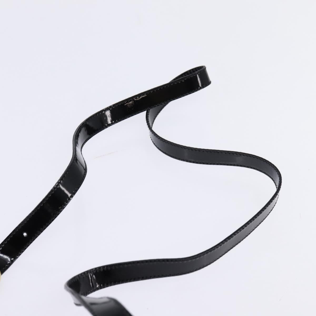 Salvatore Ferragamo Vintage Vara Bow Top Handle Bag Patent Leather, BLACK, PATENT_LEATHER, Handbag