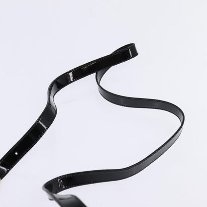 Salvatore Ferragamo Vintage Vara Bow Top Handle Bag Patent Leather, BLACK, PATENT_LEATHER, Handbag