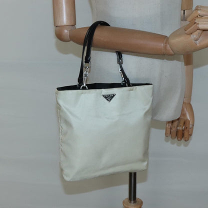 Prada Vintage Handbag Tessuto, ECRU, NYLON, Handbag