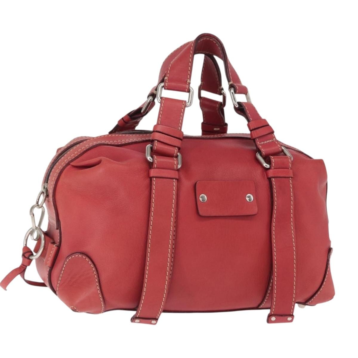 Chloe Vintage handbag Leather, PINK, LEATHER, Handbag