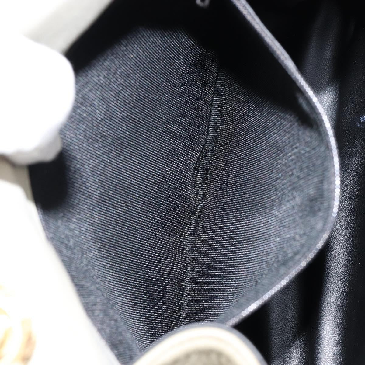 Bally Vintage Handbag Quilted Leather, WHITE, LEATHER, Handbag